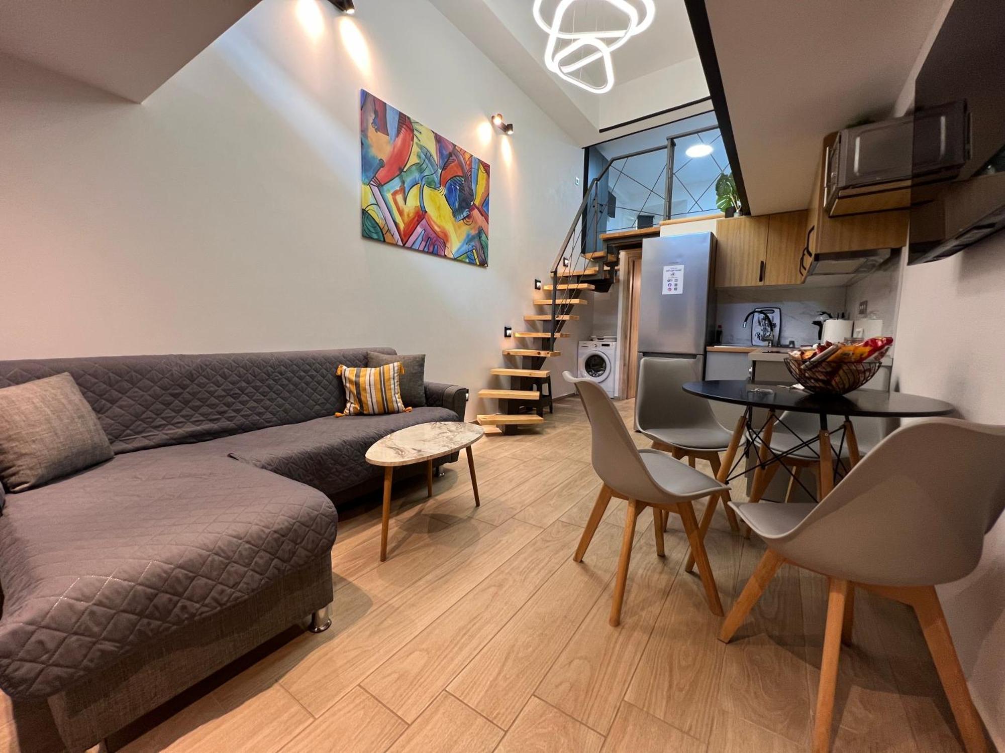 City Center Loft With Private Parking كافالا المظهر الخارجي الصورة